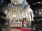 Вербная нядзеля ў касцёле Святога Францыска Ксаверыя ў Гродне