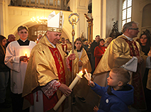 Belarusian Catholics celebrate Easter