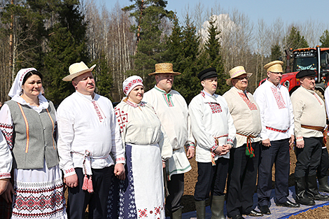Zasevki folk rite in Orsha District