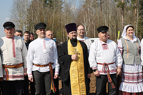 Zasevki folk rite in Orsha District