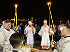 维捷布斯克圣母安息大教堂的复活节礼拜