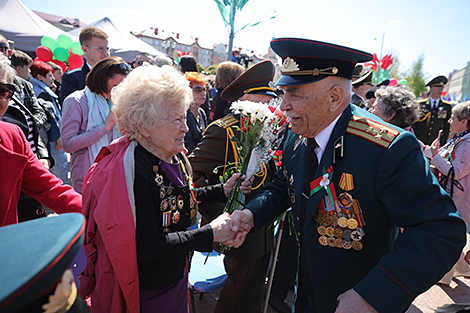 Victory Day events in Grodno
