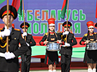 Ceremony to honor national flag, emblem and anthem in Minsk