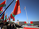 Ceremony to honor national flag, emblem and anthem in Minsk