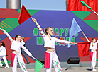 Ceremony to honor national flag, emblem and anthem in Minsk