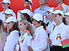 Ceremony to honor national flag, emblem and anthem in Minsk