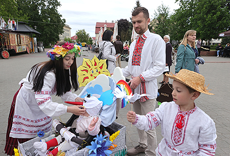 Pram parade in Grodno