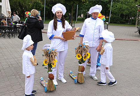 Pram parade in Grodno