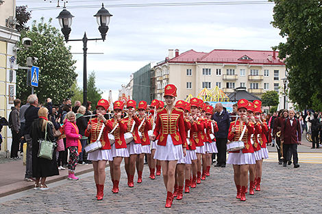 Pram parade in Grodno