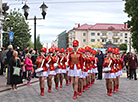 Pram parade in Grodno