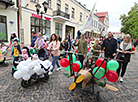 Pram parade in Grodno