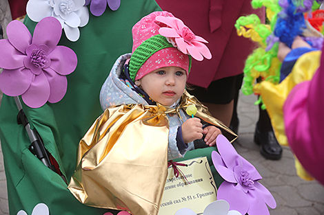 Pram parade in Grodno