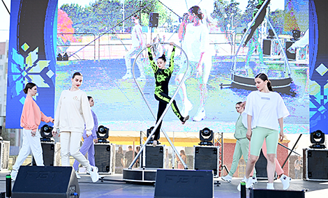 Vytoki sports and cultural festival in Zhlobin