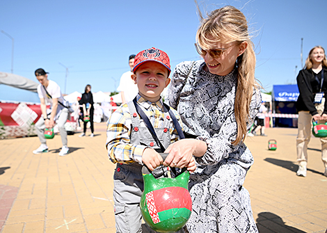 Vytoki sports and cultural festival in Zhlobin