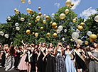 End-of-school ceremony in Gymnasium No. 24 in Minsk