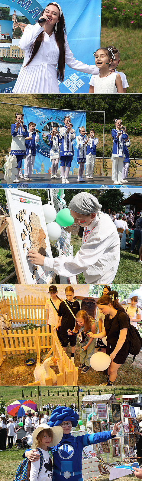 Festival ahead of Children's Day in Mogilev