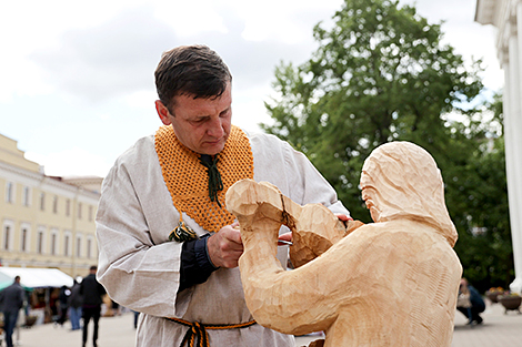 The Vyasnovy Buket (Spring Bouquet) fair in Minsk