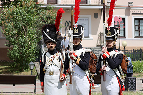 Events of Patriotic War of 1812 reenacted in Minsk