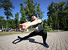 Першы міжнародны паўмарафон "One run" у Мінску