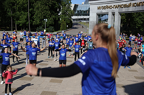 One Run international half marathon in Minsk