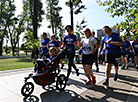 Першы міжнародны паўмарафон "One run" у Мінску