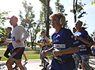 Першы міжнародны паўмарафон "One run" у Мінску