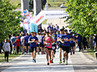 Першы міжнародны паўмарафон "One run" у Мінску