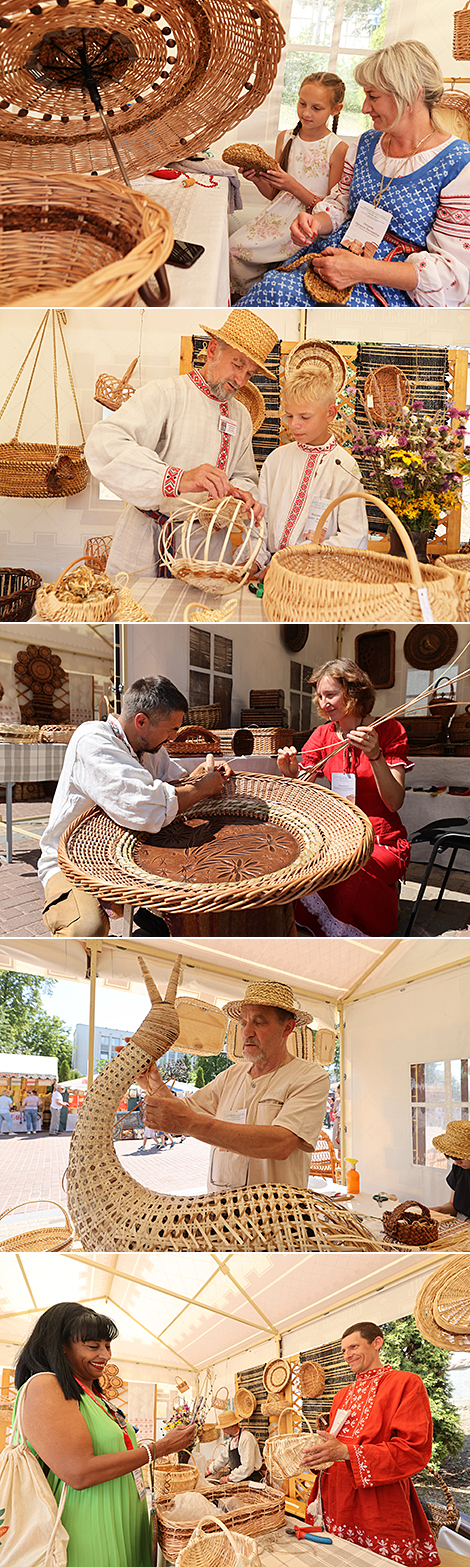 Wickerwork competition in Vitebsk