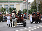 Fire and Rescue Service's parade in Minsk