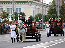 Festive events dedicated to the 170th anniversary of Belarus' fire service