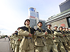 Fire and Rescue Service's parade in Minsk