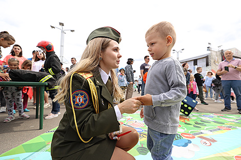 Fire Service Day celebrations in Minsk