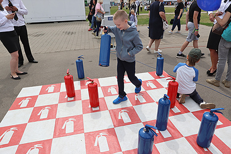 Fire Service Day celebrations in Minsk