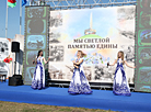 Урачыстае мерапрыемства на мемарыяльным комплексе "Курган Славы"