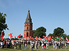 Independence Day rally at Buinichi Field