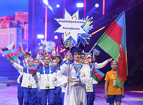 Цырымонія афіцыйнага адкрыцця II Гульняў краін СНД