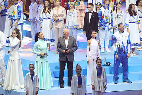 Цырымонія афіцыйнага адкрыцця II Гульняў краін СНД