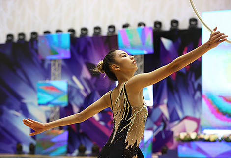 2nd CIS Games: rhythmic gymnastics tournament 