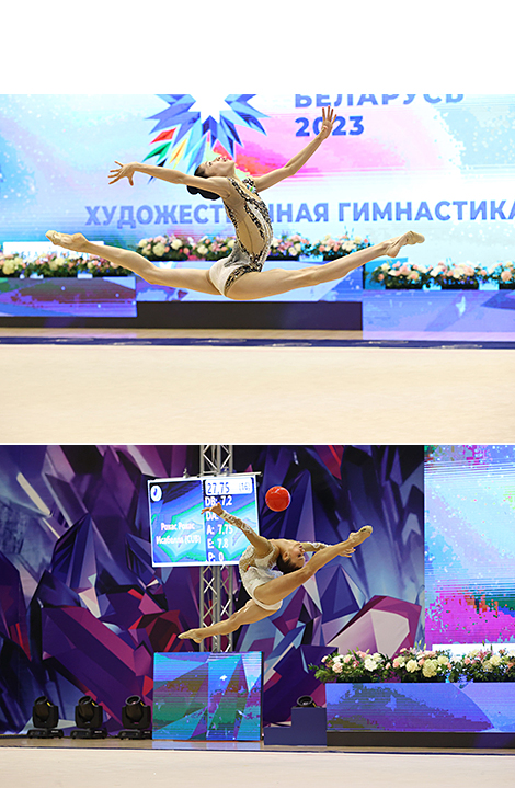 2nd CIS Games: rhythmic gymnastics tournament