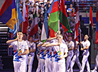 Цырымонія закрыцця II Гульняў краін СНД у "Мінск-Арэне"