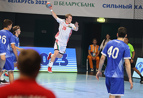 Handball tournament of the 2nd CIS Games: Belarus vs Russia 