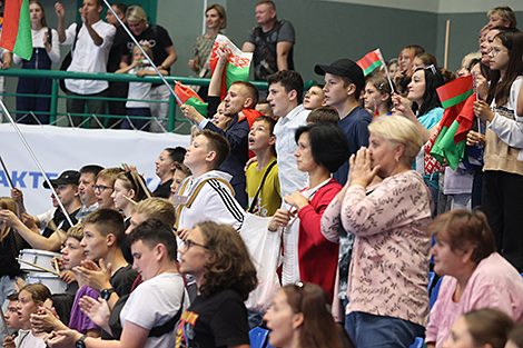Handball tournament of the 2nd CIS Games: Belarus vs Russia 