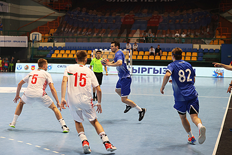 Handball tournament of the 2nd CIS Games: Belarus vs Russia 