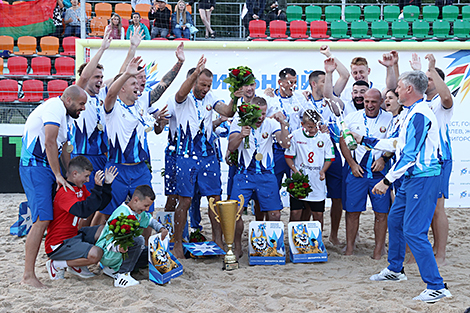 2nd CIS Games: Belarus win beach soccer team gold