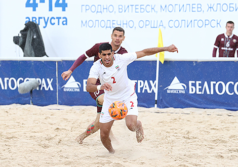 Beach soccer final: Iran vs Belarus 