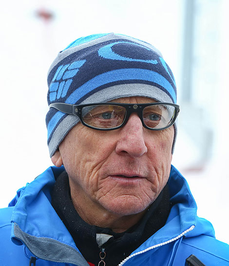 Belarus freestyle skiing coach Nikolai Kozeko 