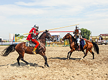 Polesskaya Niva 2023 horse festival in Stolin District