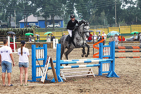 Polesskaya Niva 2023 horse festival in Stolin District 