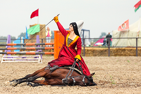 Polesskaya Niva 2023 horse festival in Stolin District 