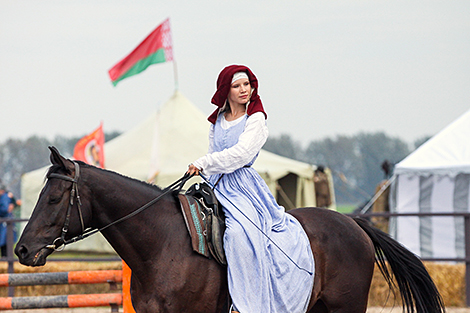 Polesskaya Niva 2023 horse festival in Stolin District 